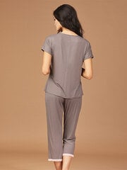 Вискозная пижама Lega PMV80, какао цена и информация | Женские пижамы, ночнушки | pigu.lt