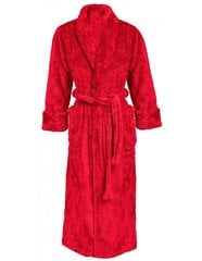 Chalatas Eliza Long Red 5901780661328 цена и информация | Женские халаты | pigu.lt