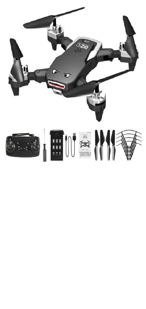 L105 Drone GPS ketursparnis su kamera Drone HD 4k kaina ir informacija | Dronai | pigu.lt