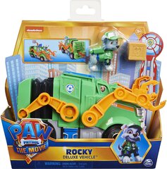 Paw Patrol The Movie - Rocky Deluxe Vehicle - мусоровоз Rocky deluxe цена и информация | Игрушки для мальчиков | pigu.lt