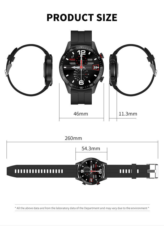 Išmanusis laikrodis L13 LUX kaina ir informacija | Išmanieji laikrodžiai (smartwatch) | pigu.lt