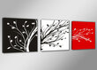 3 dalių paveikslas - Trispalvis medis 150x50 kaina ir informacija | Reprodukcijos, paveikslai | pigu.lt