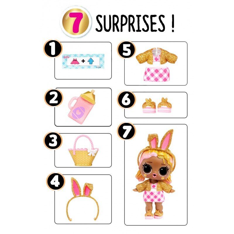 Lėlė LOL Surprise! Spring Bling - Boss Bunny (with ears) - Limited Edition kaina ir informacija | Žaislai mergaitėms | pigu.lt