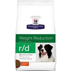 Hill's PRESCRIPTION DIET r/d sausas maistas šunims su vištiena, 1,5 kg kaina ir informacija | Sausas maistas šunims | pigu.lt