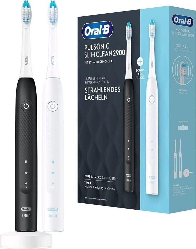 Oral-B Pulsonic Slim Clean 2900 kaina ir informacija | Elektriniai dantų šepetėliai | pigu.lt