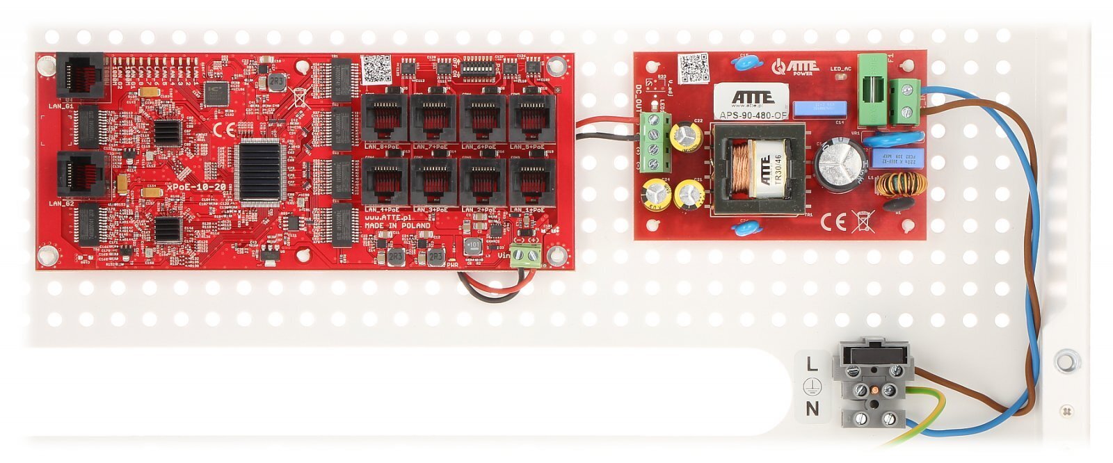 Atte IP-8-20-H kaina ir informacija | Komutatoriai (Switch) | pigu.lt