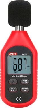 Garso lygio matuoklis UT-353 UNI-T kaina ir informacija | Mechaniniai įrankiai | pigu.lt
