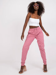 Женские спортивные штаны, темно-розовые цена и информация | Спортивная одежда для женщин | pigu.lt