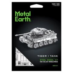 Metalinis 3D konstruktorius Tiger I Tank цена и информация | Конструкторы и кубики | pigu.lt