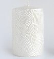 Parafino žvakė, 7x10 cm, balta