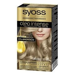 Перманентная краска для волос Syoss Oleo Intense, N 8.05 Чистая светлая цена и информация | Краска для волос | pigu.lt