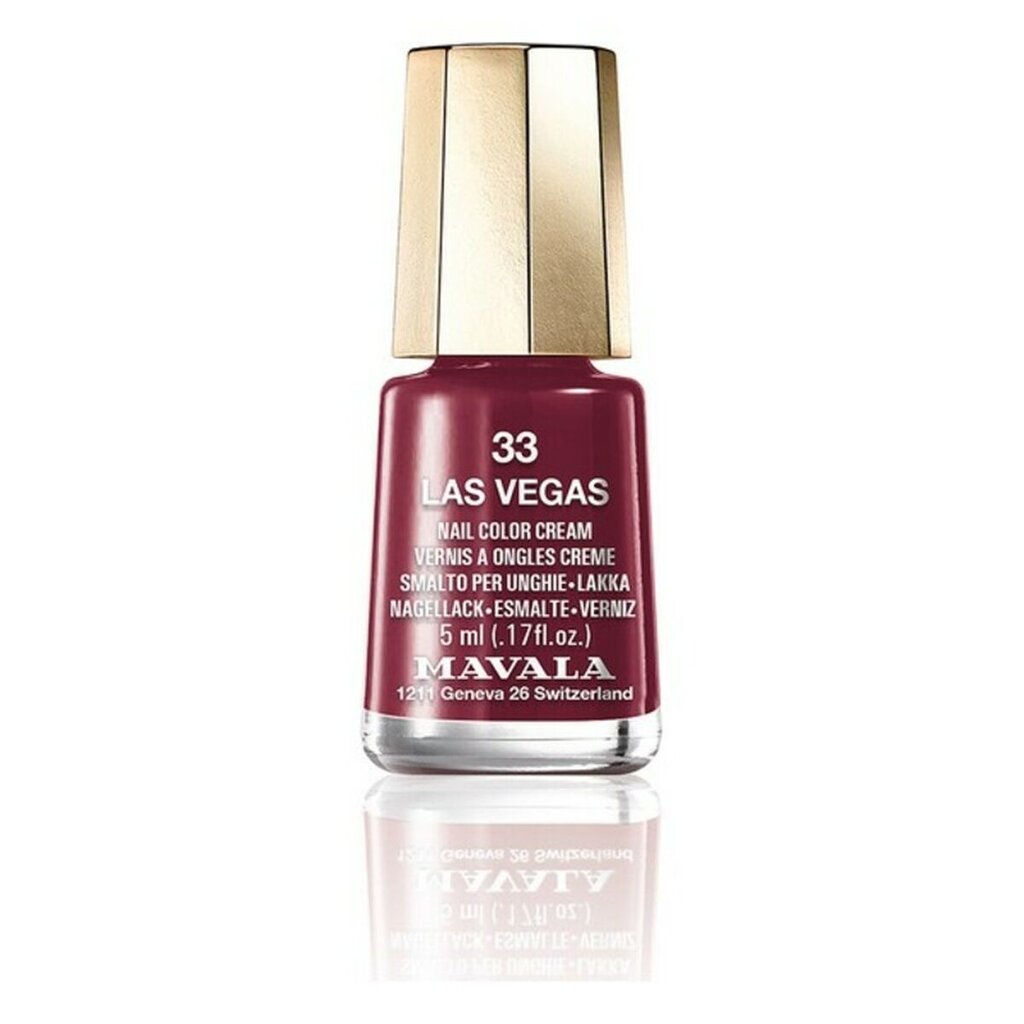 Nagų lakas Nail Color Cream Mavala 33-las vegas, 5 ml kaina ir informacija | Nagų lakai, stiprintojai | pigu.lt