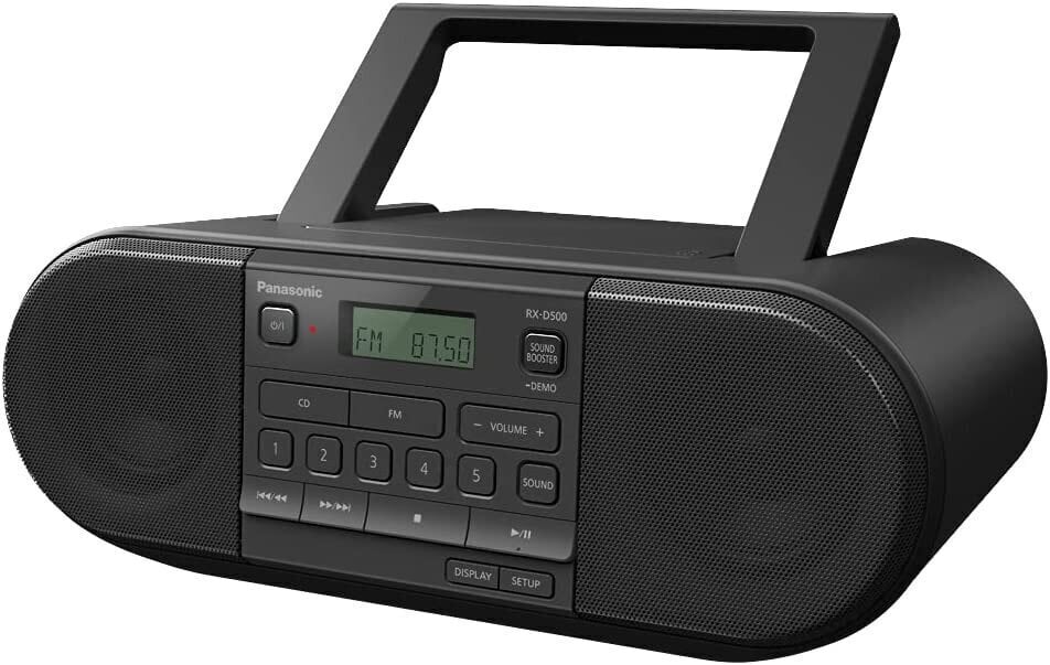 Panasonic RX-D500EG-K kaina ir informacija | Muzikiniai centrai | pigu.lt