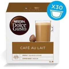 Nescafe Dolce Gusto Cafe au Lait 30 шт. Кофе в капсулах цена и информация | Кофе, какао | pigu.lt