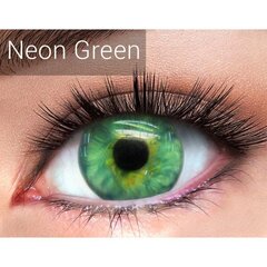 Spalvoti kontaktiniai lęšiai Sofclear Enhance Neon Green, 2 vnt. kaina ir informacija | Kontaktiniai lęšiai | pigu.lt