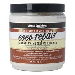 Plaukų kondicionierius Aunt Jackie's Coco Repair Coconut Creme Deep Conditioner, 426 g kaina ir informacija | Balzamai, kondicionieriai | pigu.lt