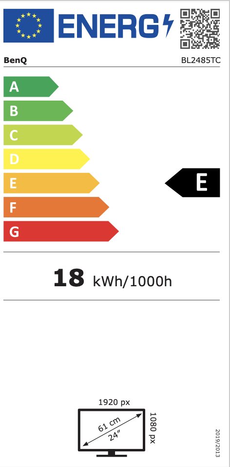 Écran Benq 9h.lkmlb.qbe 23,8 Fhd Led à Prix Carrefour