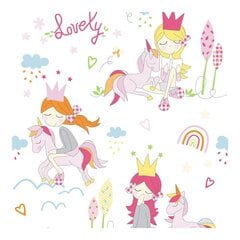 Лист столешницы Cool Kids Lovely (180 x 270 cm) (105/110 кровать) цена и информация | Детское постельное бельё | pigu.lt