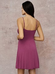 Вискозная ночная сорочка Lega NMV87, тёмно-розовый цена и информация | Женские пижамы, ночнушки | pigu.lt