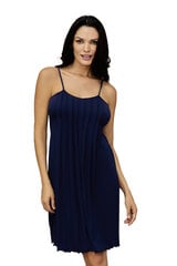Вискозная ночная сорочка Lega NMV88, тёмно-синий цена и информация | Женские пижамы, ночнушки | pigu.lt
