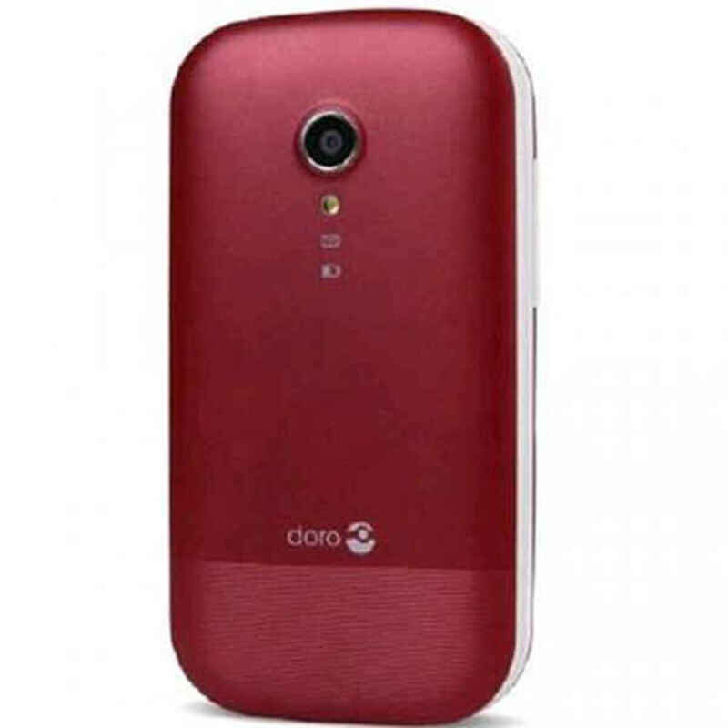 Doro 2404 Red kaina ir informacija | Mobilieji telefonai | pigu.lt