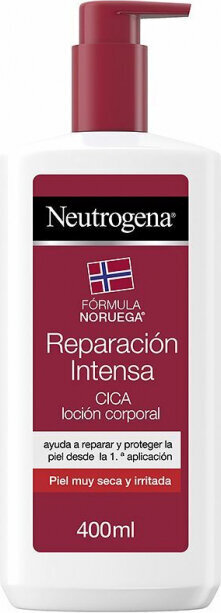 Kūno losjonas Neutrogena Intense Repair Cica, 400 ml kaina ir informacija | Kūno kremai, losjonai | pigu.lt