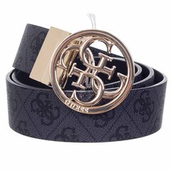 Женский ремень Guess 2W1 ZADIE LOGO NOT ADJUST, черный/графитовый BW7629P2235 BKG 43848 цена и информация | Женские ремни | pigu.lt