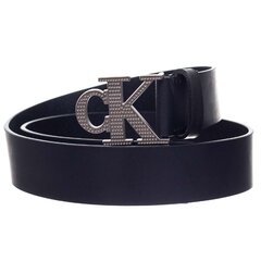 Мужской ремень Calvin Klein PERF MONO HARDWARE BELT 35 мм, черный K50K508894 BDS 44052 цена и информация | Мужские ремни | pigu.lt