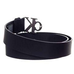 Vyriškas diržas Calvin Klein PERF MONO HARDWARE BELT 35 mm, juodas K50K508894 BDS 44052 kaina ir informacija | Vyriški diržai | pigu.lt