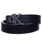 Moteriškas diržas Calvin Klein MONO HARDWARE OUTLINE BELT 30 mm, juodas K60K609318 BDS 44038 kaina ir informacija | Moteriški diržai | pigu.lt