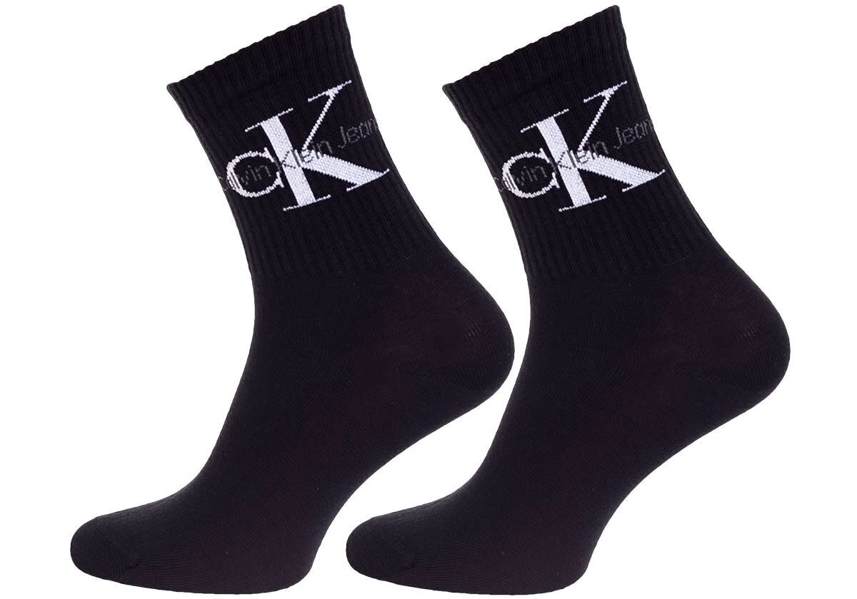 Moteriškos kojinės CALVIN KLEIN, juodos, 701218750 001 44572 kaina ir informacija | Moteriškos kojinės | pigu.lt