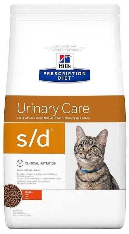 Hill's PD Feline s/d sausas maistas katėms, 3 kg kaina ir informacija | Sausas maistas katėms | pigu.lt