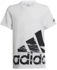 Marškinėliai berniukams Adidas Logo Tee White HD9522 kaina ir informacija | Marškinėliai berniukams | pigu.lt