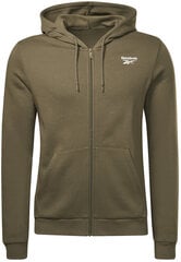 Reebok Джемпер Hoodie Ri Left Chesto Logo Green HG4452 HG4452/2XL цена и информация | Мужские толстовки | pigu.lt