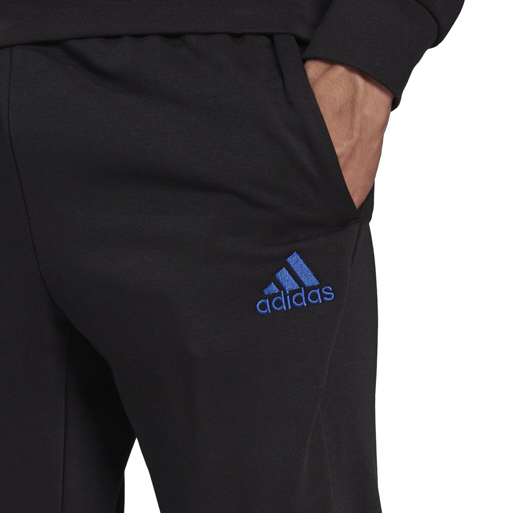 Sportinis kostiumas vyrams Adidas M Bl Ft Hd Ts Black HE1835 kaina ir informacija | Sportinė apranga vyrams | pigu.lt