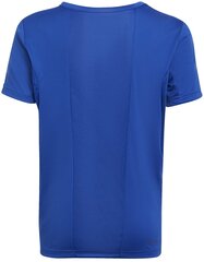 Футболка Adidas B Seas Tee HC3045/176, синяя цена и информация | Рубашка для мальчиков | pigu.lt