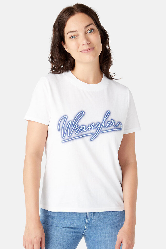 Marškinėliai moterims Wrangler W7ZGD3989 цена и информация | Marškinėliai moterims | pigu.lt