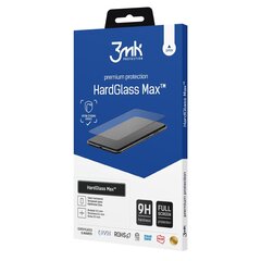 Защитное стекло дисплея 3mk Hard Glass Max Xiaomi 12/12X черное цена и информация | Защитные пленки для телефонов | pigu.lt