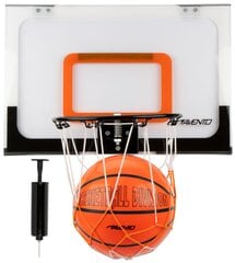 Krepšinio lenta mini AVENTO 47BM su tinkleliu+kamuoliukas+pompa kaina ir informacija | Kitos krepšinio prekės | pigu.lt