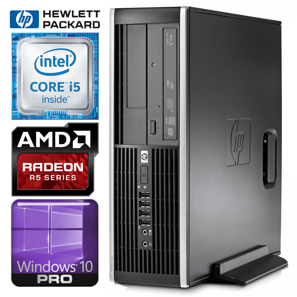 Refurbished: HP Compaq 8100 ELITE SFF PC, Intel Core i5-650 @ 3.2