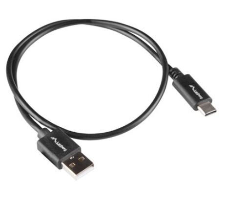 LanbergUSB-C (M) -USB-A (M) 1,8 m BOX QC 3.0 kaina ir informacija | Laidai telefonams | pigu.lt