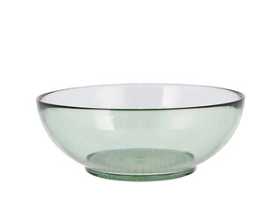 Žalias stiklinis dubenėlis Kusintha Bitz 24 cm kaina ir informacija | Indai, lėkštės, pietų servizai | pigu.lt