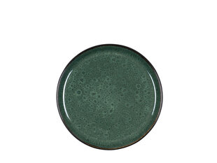 Tamsiai žalia akmens masės lėkštė Bitz Dia 17 x 2 cm цена и информация | Посуда, тарелки, обеденные сервизы | pigu.lt