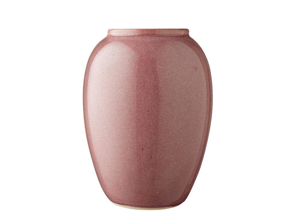 Akmens masės vaza Bitz Rožinė 20cm kaina ir informacija | Vazos | pigu.lt