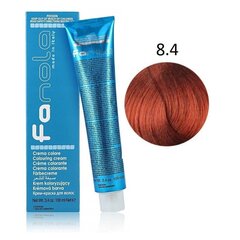 Profesionalūs plaukų dažai Fanola Color Cream, 8.4 Light Copper Blonde, 100 ml kaina ir informacija | Plaukų dažai | pigu.lt