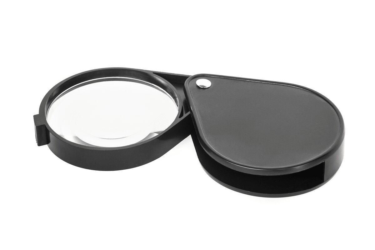 Sulankstomas padidinimo stiklas 6D, 50mm цена и информация | Kanceliarinės prekės | pigu.lt