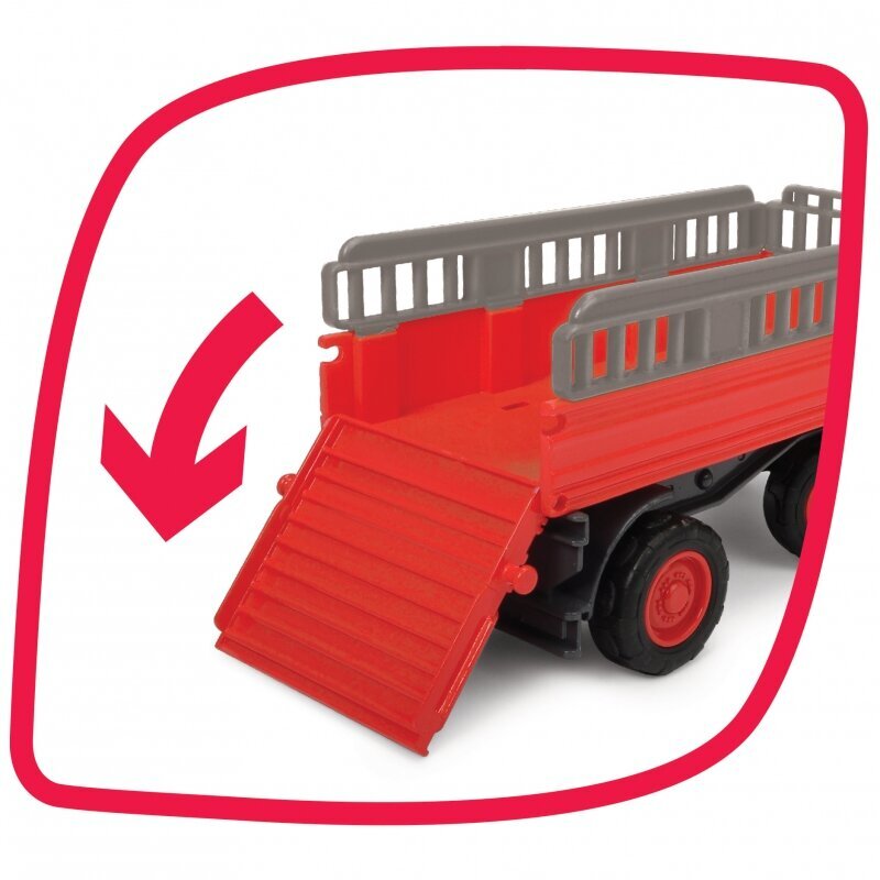 Traktorius su priekaba ir arkliu Fendt kaina ir informacija | Žaislai berniukams | pigu.lt
