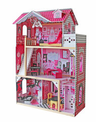 Medinis lėlių namas Villa kaina ir informacija | Žaislai mergaitėms | pigu.lt