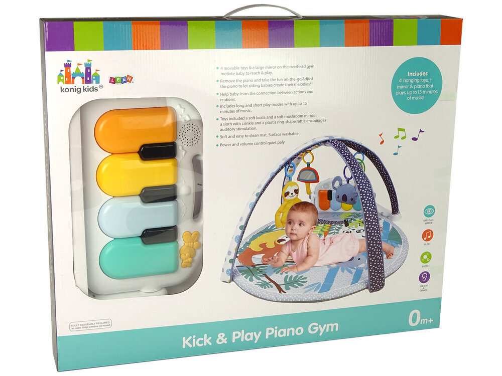 Interaktyvus edukacinis kilimėlis kaina ir informacija | Žaislai kūdikiams | pigu.lt