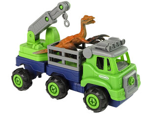 Sunkvežimis su įrankiais ir dinozauru kaina ir informacija | Žaislai berniukams | pigu.lt